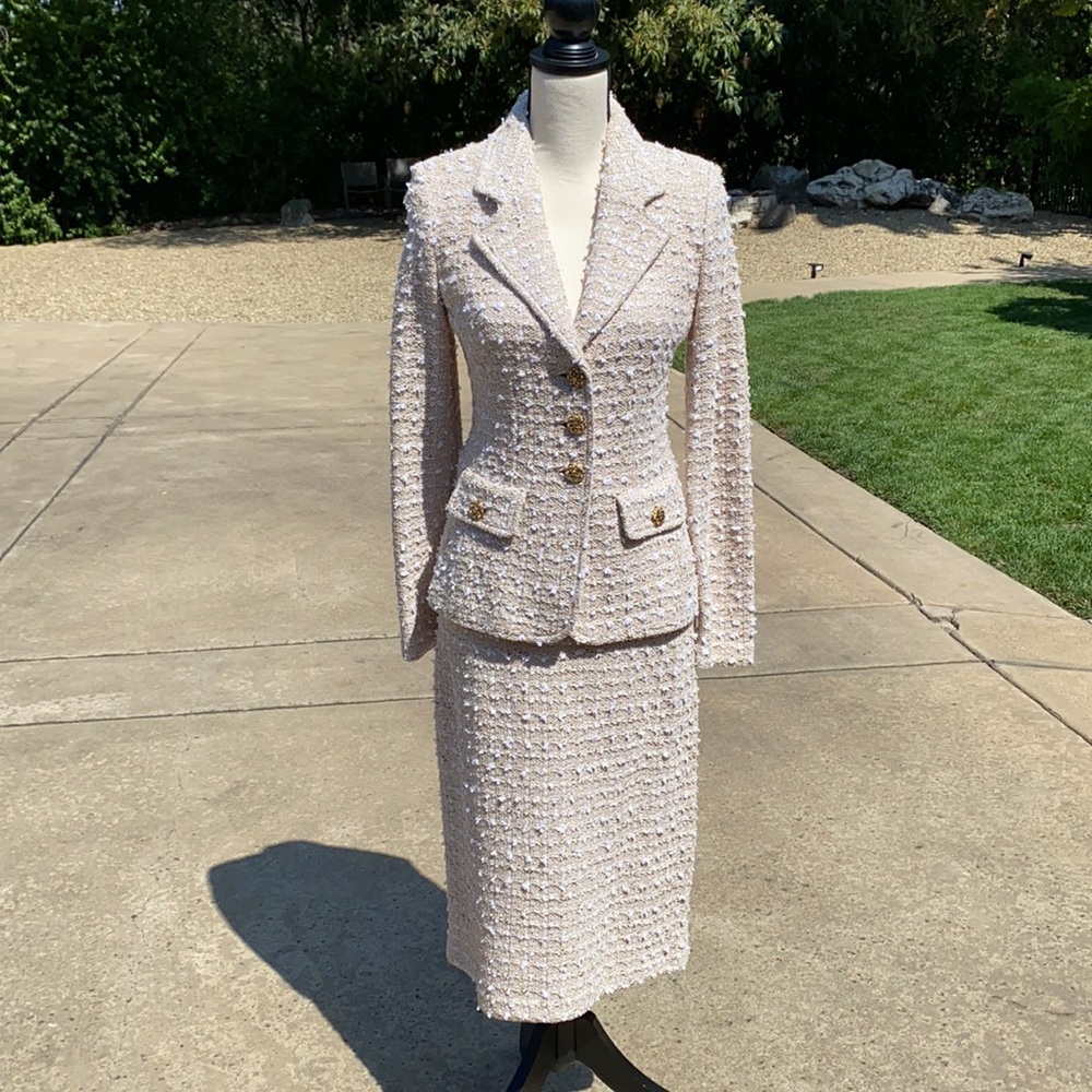 St John Skirt Suit Set